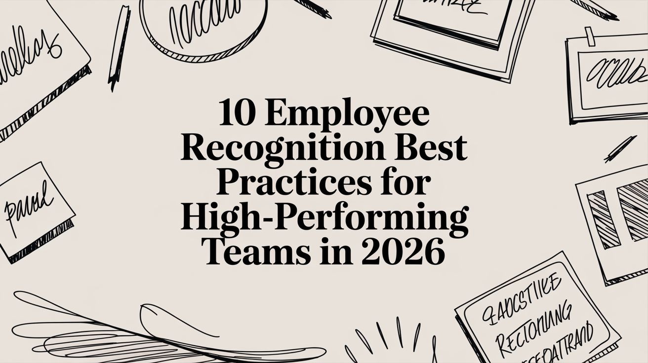 10 Employee Recognition Best Practices for High-Performing Teams in 2026