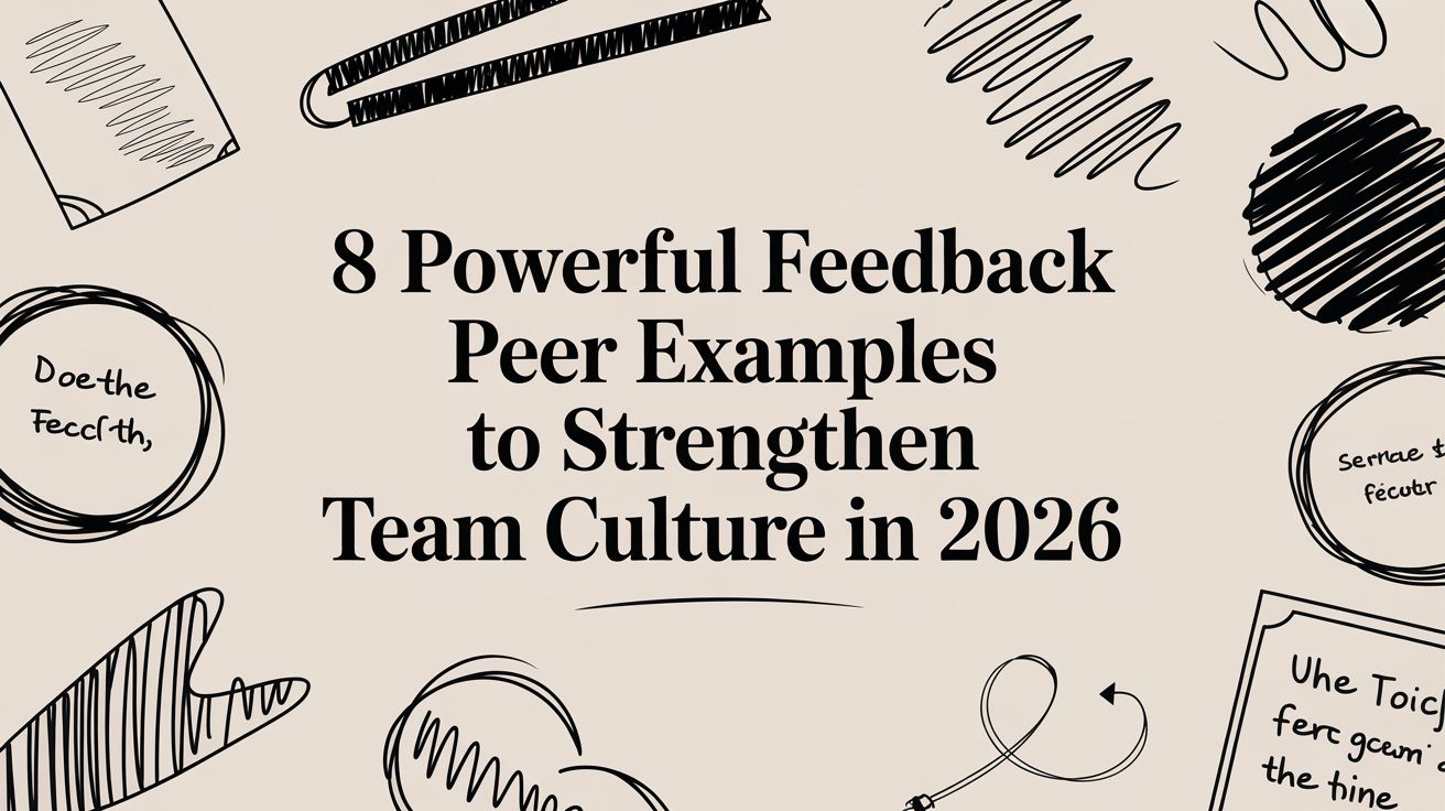 8 Powerful Feedback Peer Examples to Strengthen Team Culture in 2026