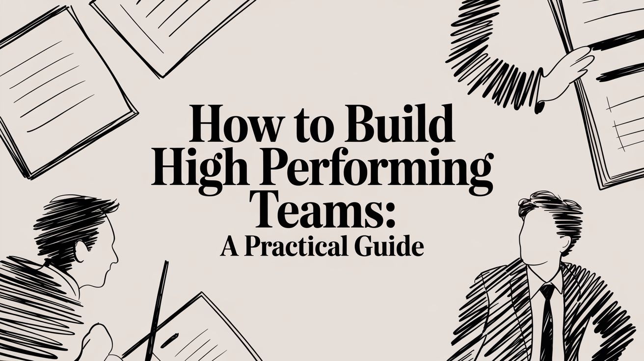 How to build high performing teams: A practical guide