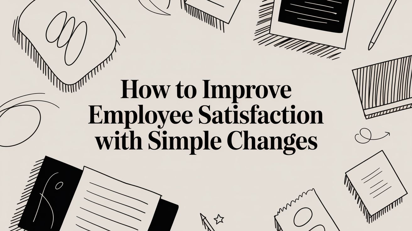 How to Improve Employee Satisfaction with Simple Changes