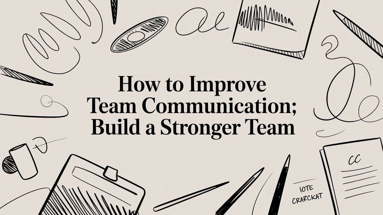 How to improve team communication: Build a Stronger Team