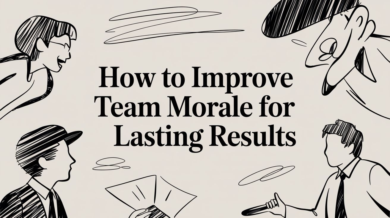 How to Improve Team Morale for Lasting Results