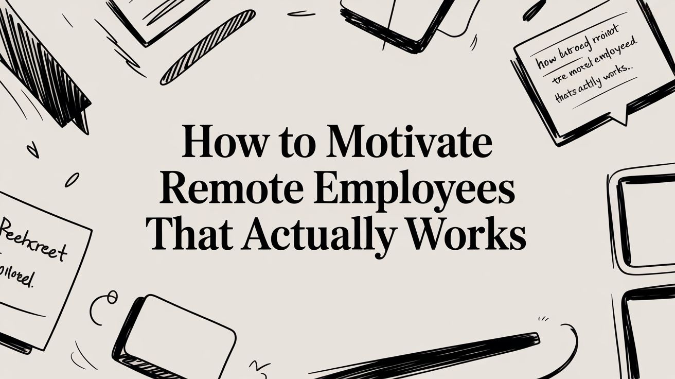 How to Motivate Remote Employees That Actually Works