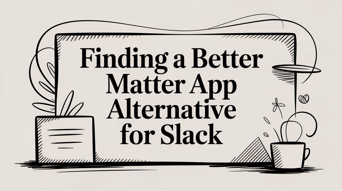 Finding a Better Matter App Alternative for Slack