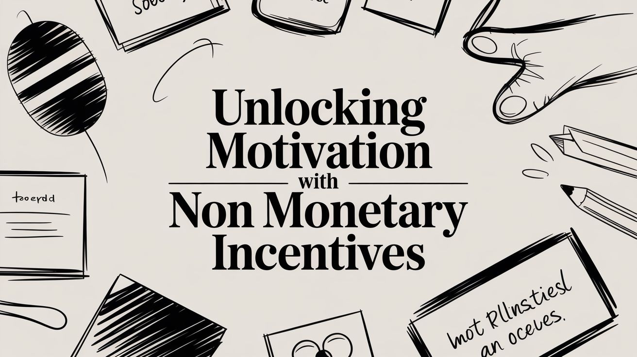 Unlocking Motivation with Non Monetary Incentives