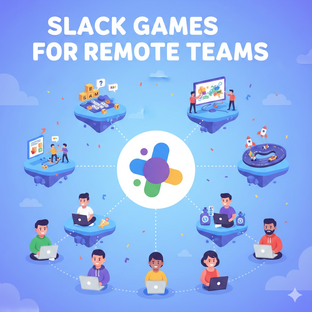 slack games for remote teams