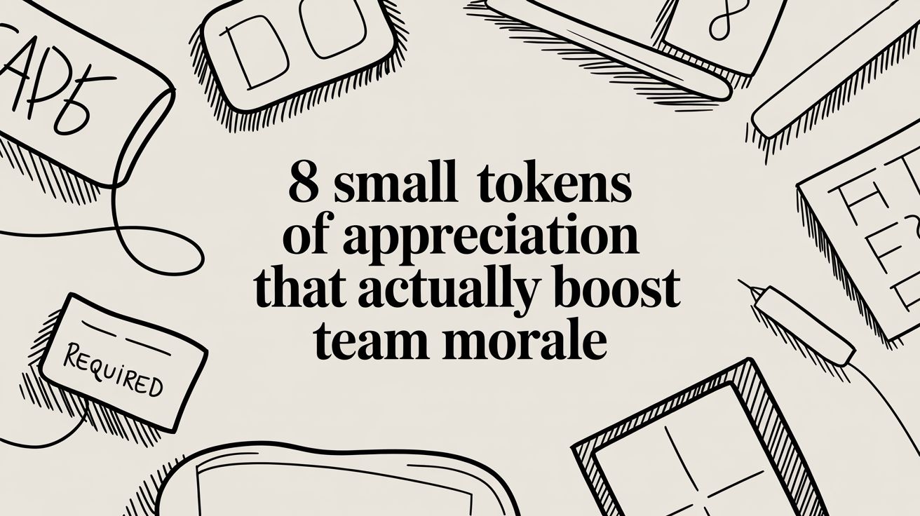 8 Small Tokens of Appreciation That Actually Boost Team Morale
