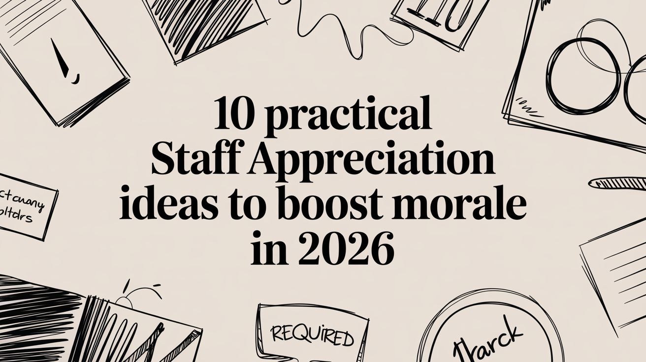 10 Practical Staff Appreciation Ideas to Boost Morale in 2026