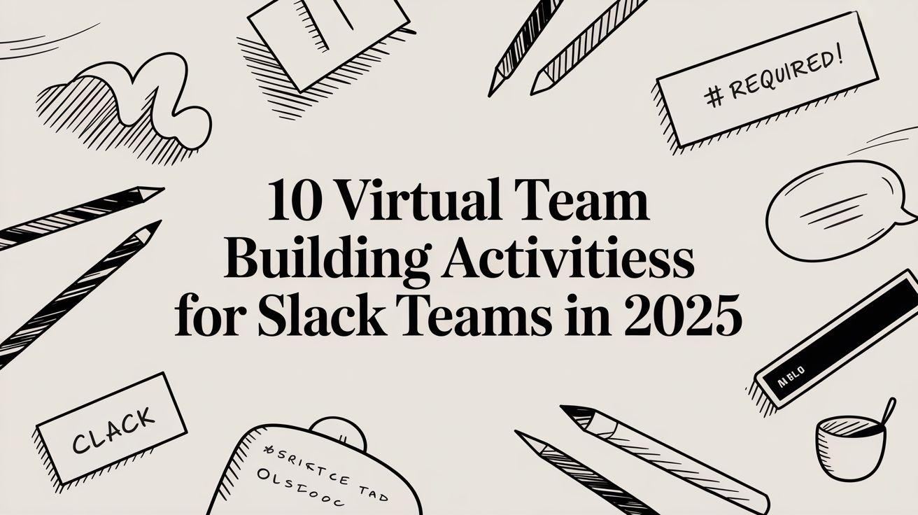 10 Virtual Team Building Activities for Slack Teams in 2025