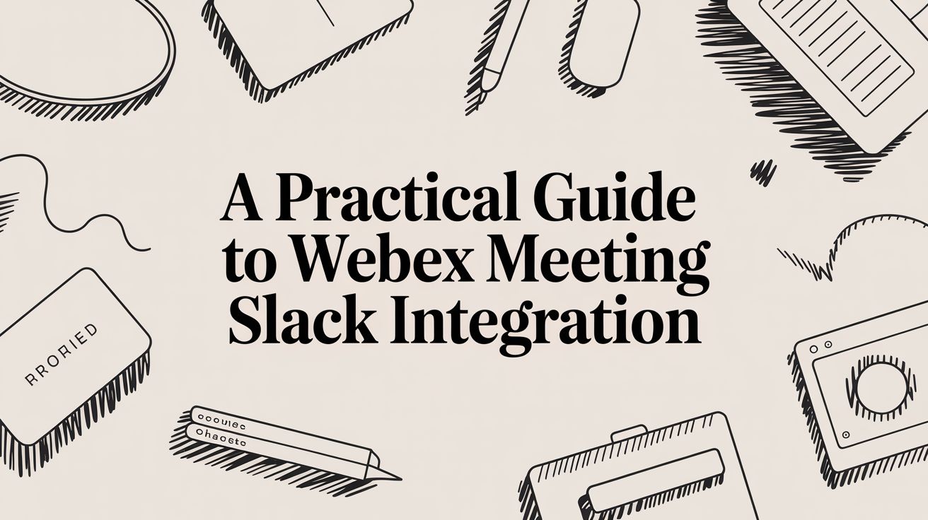 A Practical Guide to Webex Meeting Slack Integration