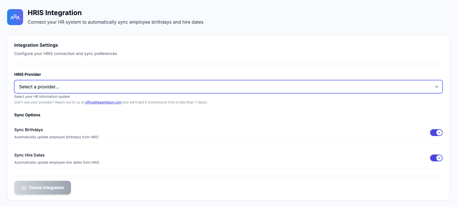 hris integration